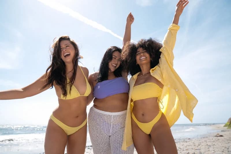 Brello members celebrating together at the beach